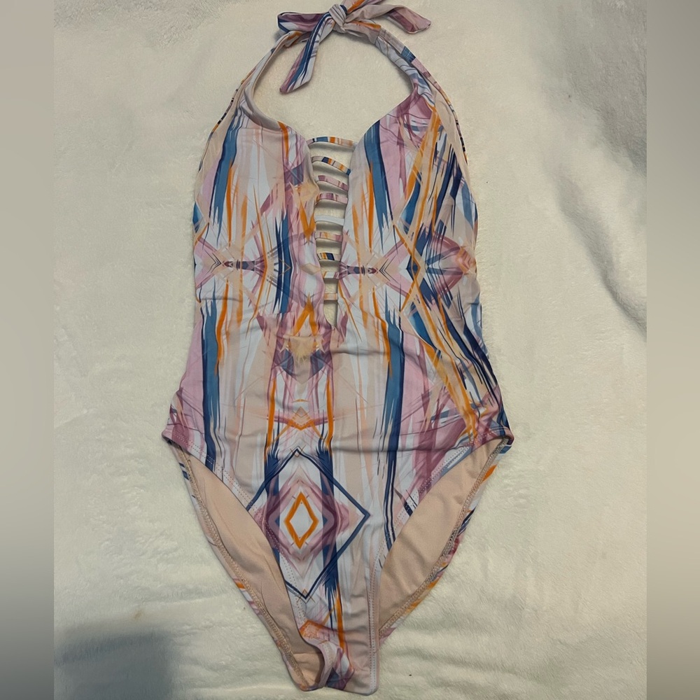 Heat Swimwear Latter Front One-Piece